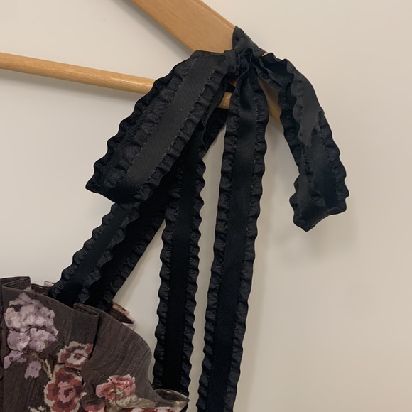 HM X BROCK COLLECTION BUSTIER BLOUSE - Picture 6 of 8